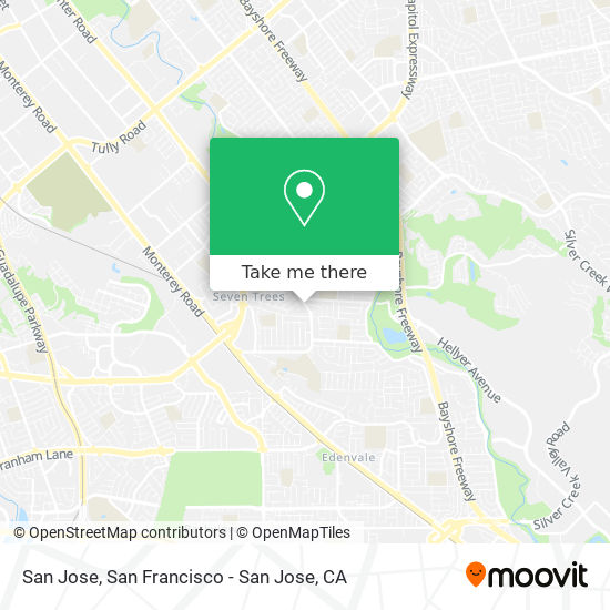 San Jose map