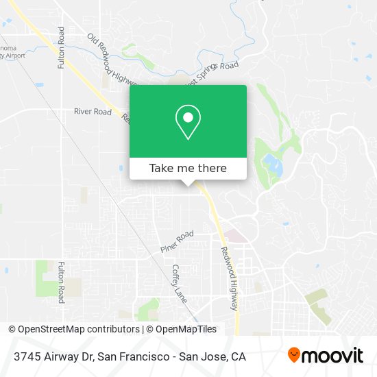 Mapa de 3745 Airway Dr