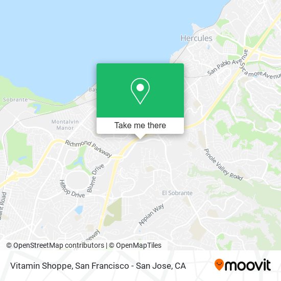 Vitamin Shoppe map