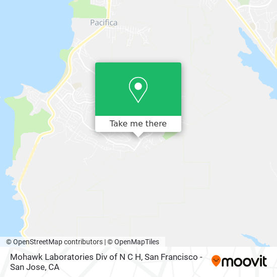 Mohawk Laboratories Div of N C H map