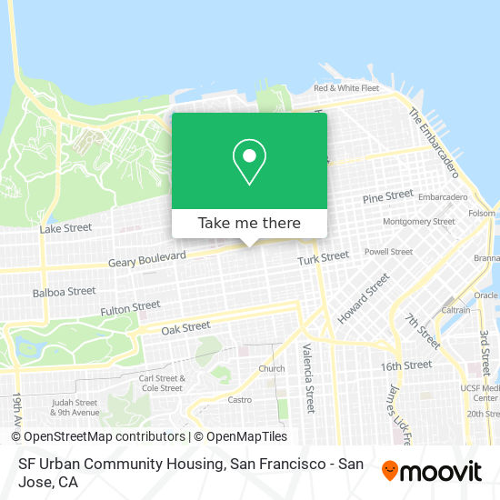 Mapa de SF Urban Community Housing