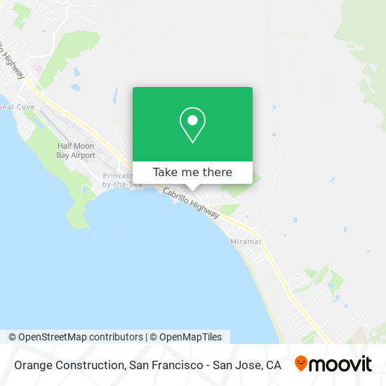 Orange Construction map