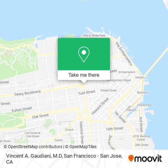 Vincent A. Gaudiani, M.D map