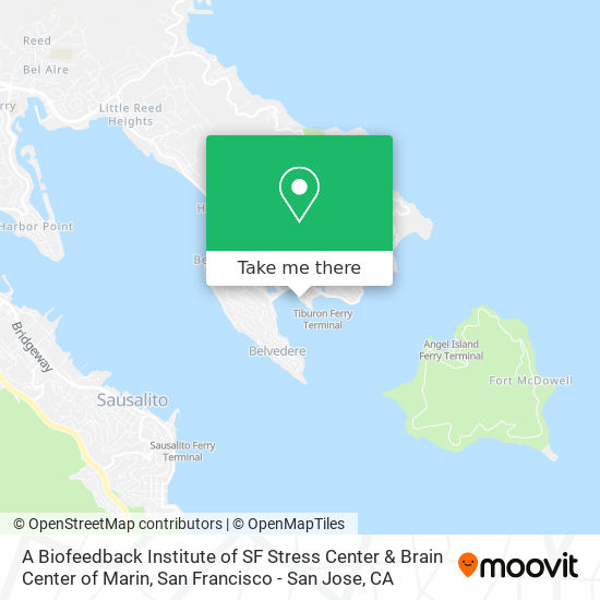 A Biofeedback Institute of SF Stress Center & Brain Center of Marin map