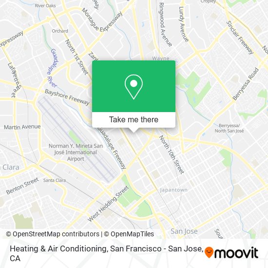 Heating & Air Conditioning map