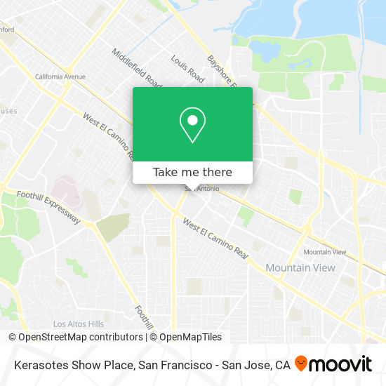 Kerasotes Show Place map