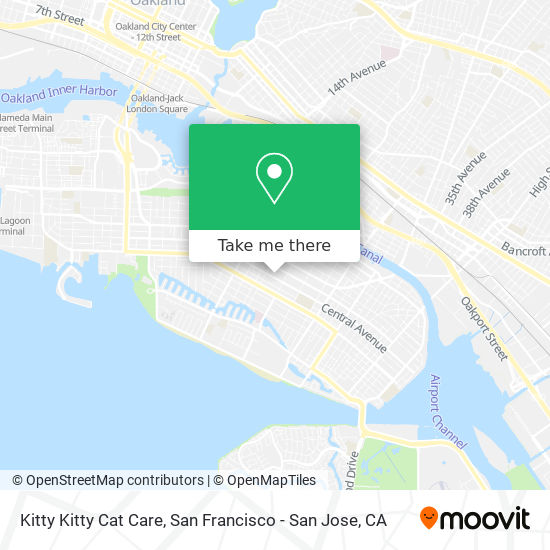 Mapa de Kitty Kitty Cat Care