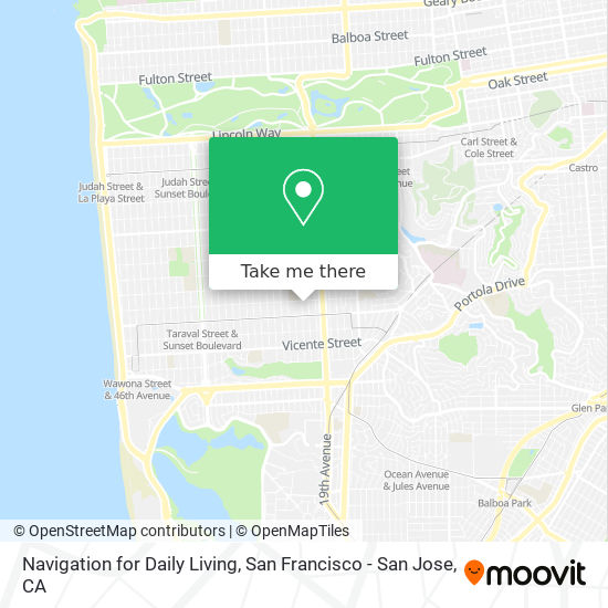 Navigation for Daily Living map