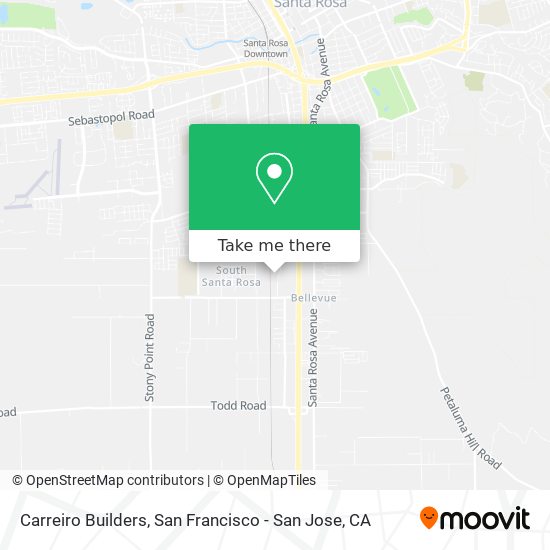 Carreiro Builders map