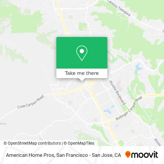 American Home Pros map