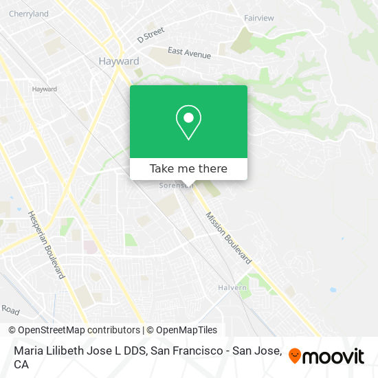 Maria Lilibeth Jose L DDS map