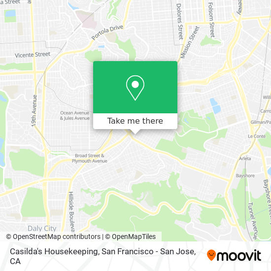 Casilda's Housekeeping map