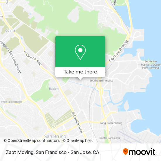 Zapt Moving map