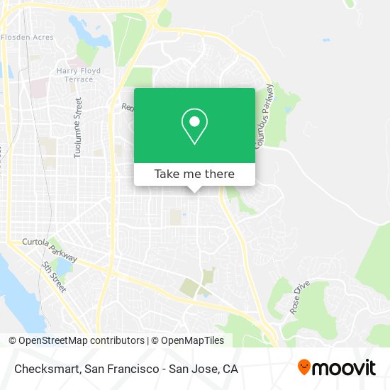 Checksmart map