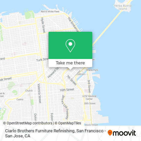 Ciarlo Brothers Furniture Refinishing map