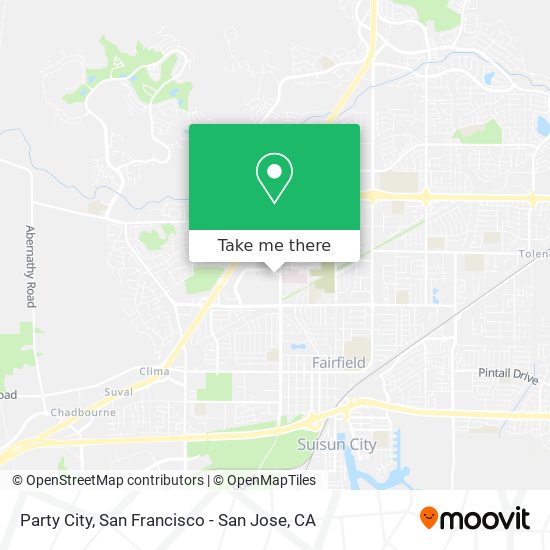 Party City map