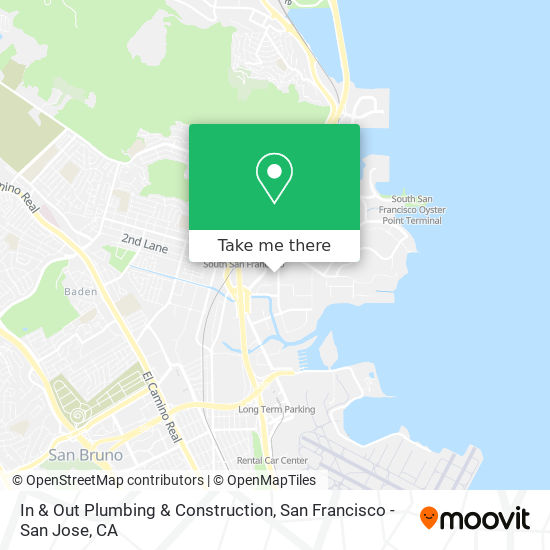 Mapa de In & Out Plumbing & Construction