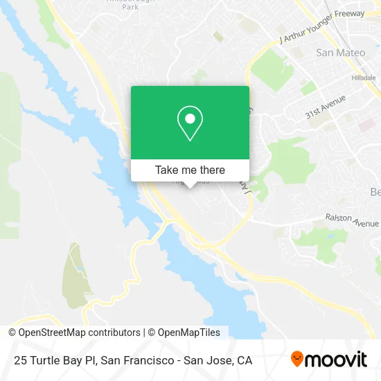 25 Turtle Bay Pl map