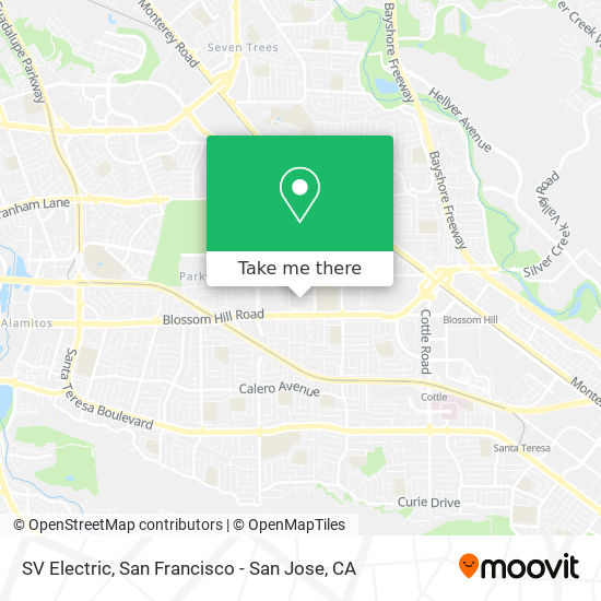 SV Electric map