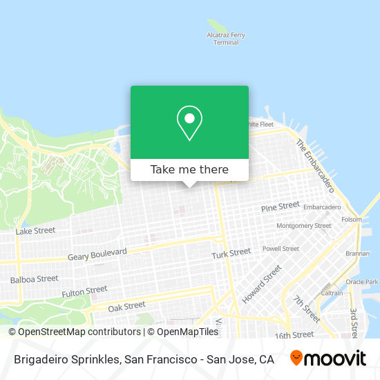 Brigadeiro Sprinkles map