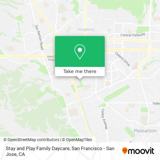 Stay and Play Family Daycare map