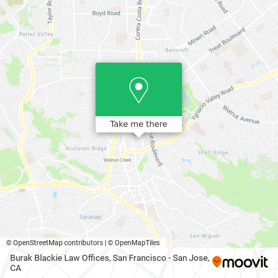 Burak Blackie Law Offices map
