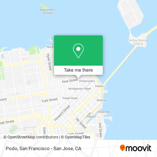 Mapa de Podo