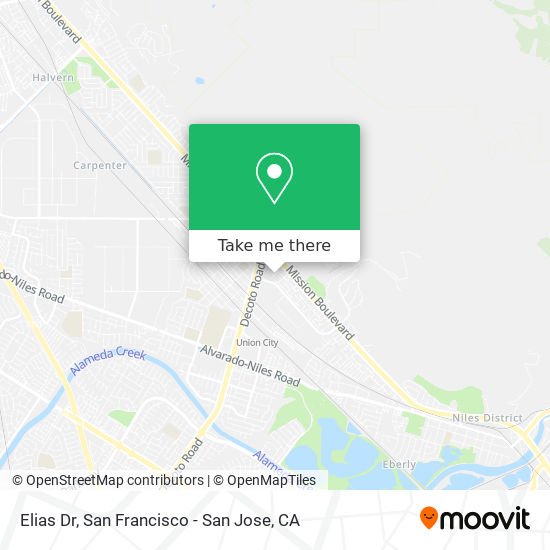 Elias Dr map