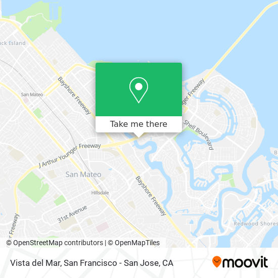 Vista del Mar map