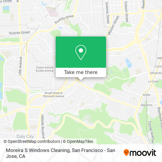 Moreira´S Windows Cleaning map