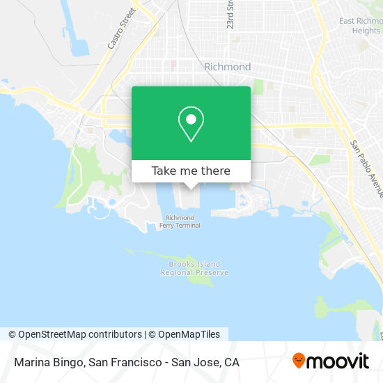 Marina Bingo map