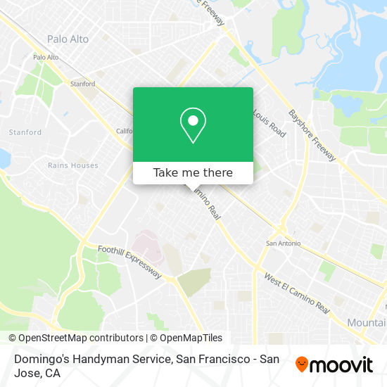 Mapa de Domingo's Handyman Service