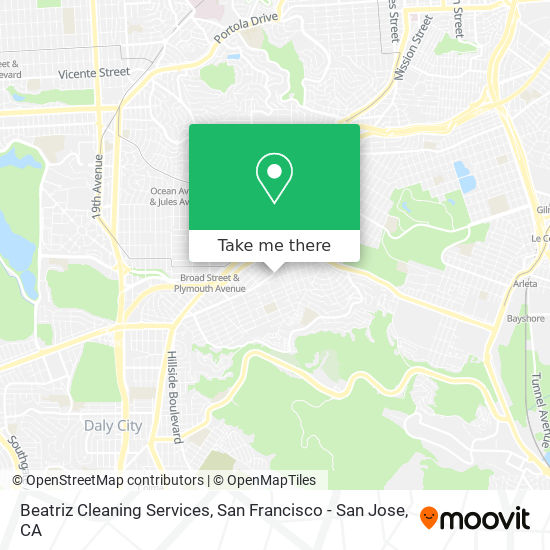 Mapa de Beatriz Cleaning Services