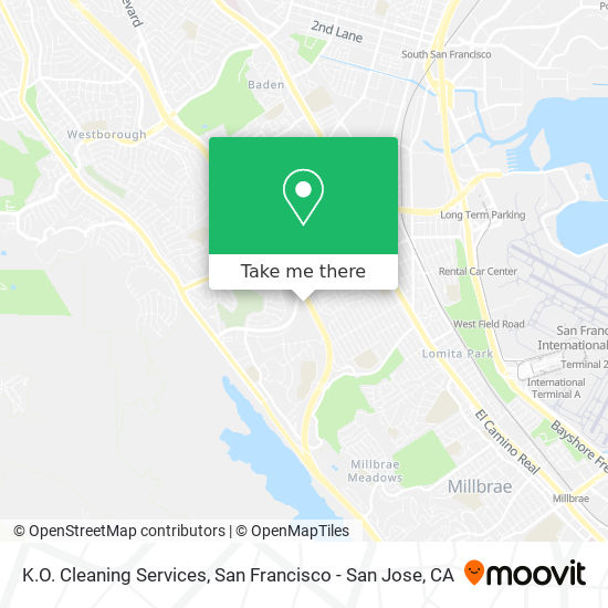 K.O. Cleaning Services map