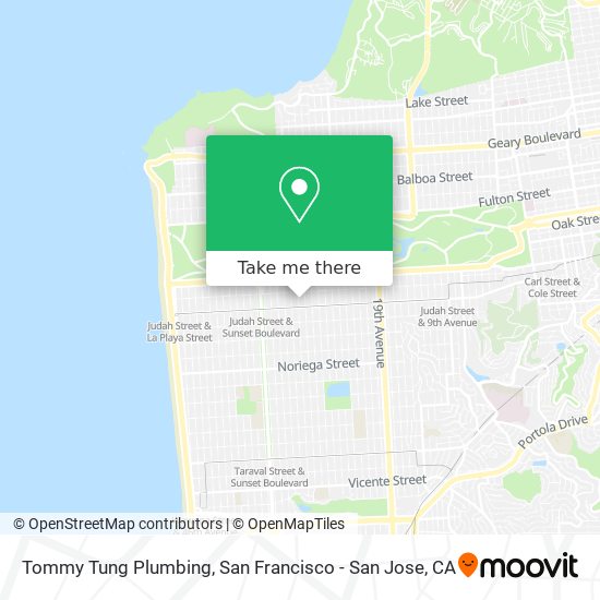 Mapa de Tommy Tung Plumbing