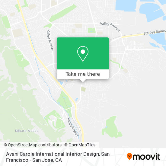 Avani Carole International Interior Design map