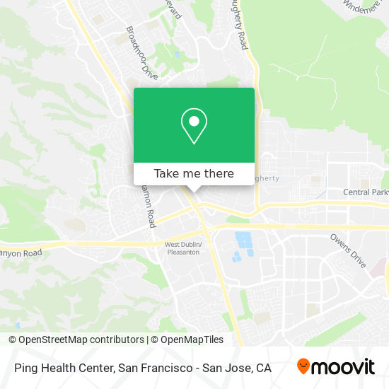 Ping Health Center map