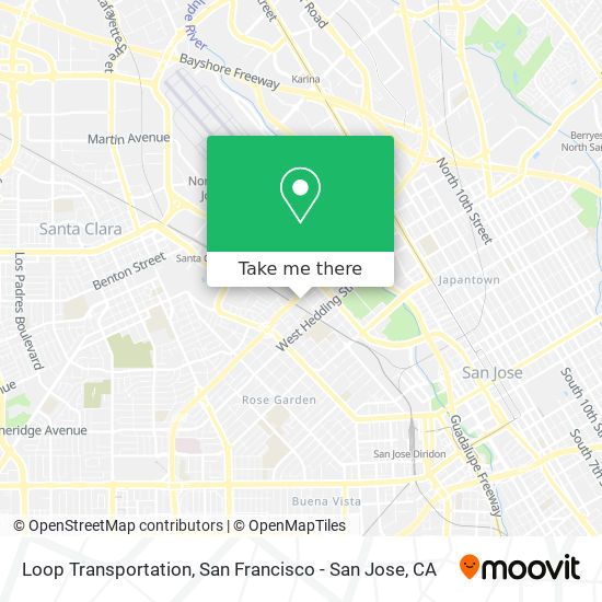 Loop Transportation map