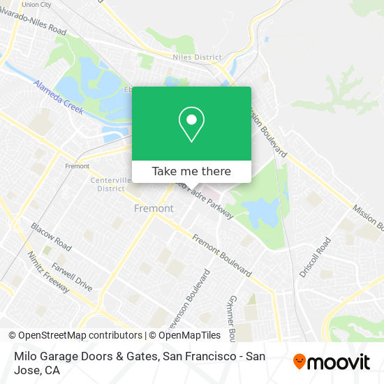 Milo Garage Doors & Gates map