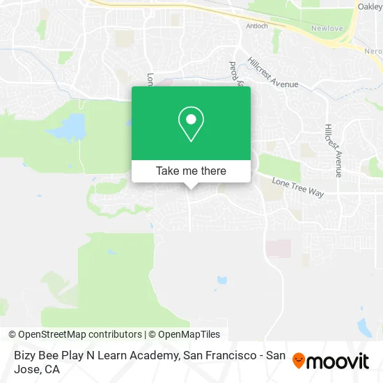 Bizy Bee Play N Learn Academy map