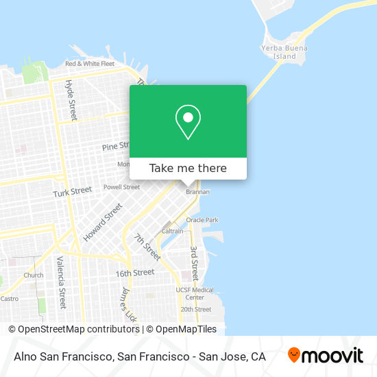 Alno San Francisco map