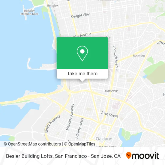 Besler Building Lofts map