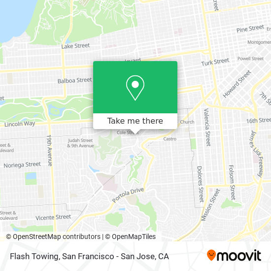 Mapa de Flash Towing
