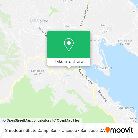 Mapa de Shredders Skate Camp