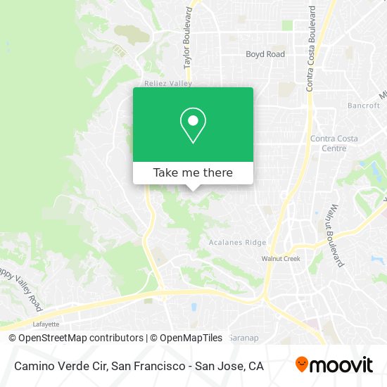 Camino Verde Cir map