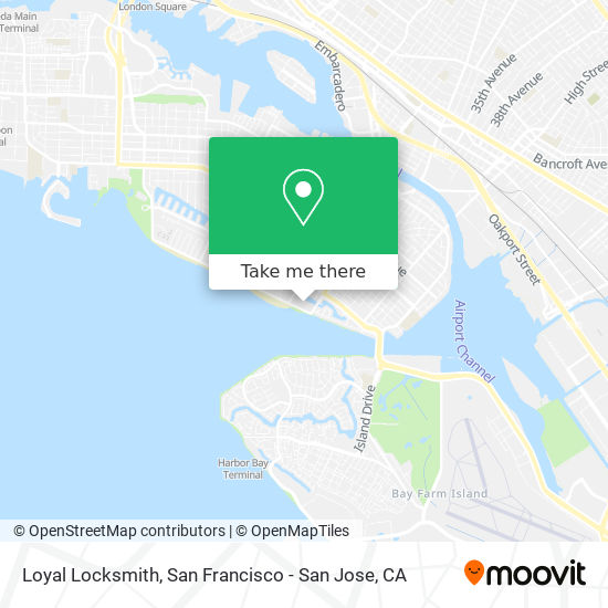 Loyal Locksmith map