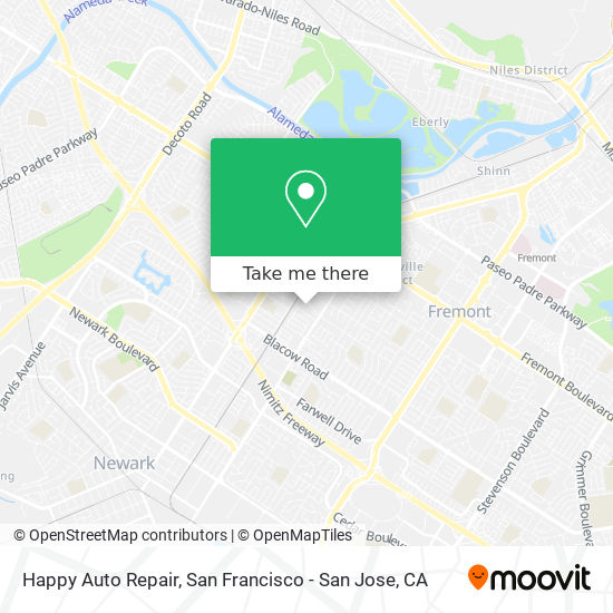 Happy Auto Repair map