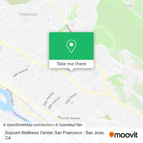 Sojourn Wellness Center map