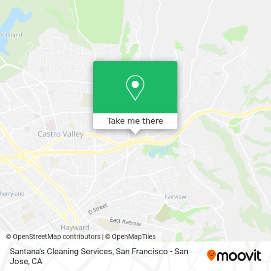 Mapa de Santana's Cleaning Services