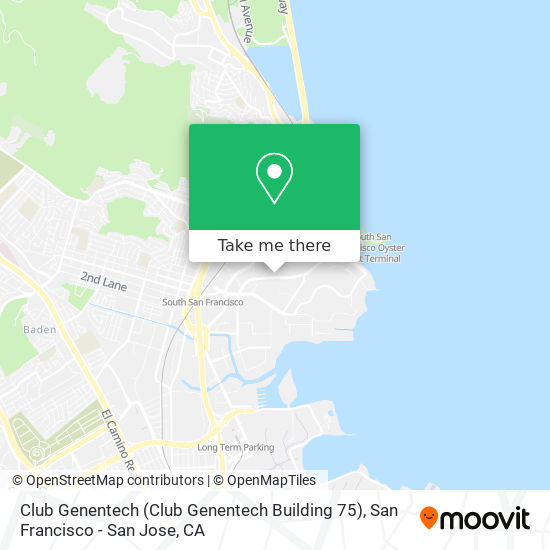 Club Genentech (Club Genentech Building 75) map